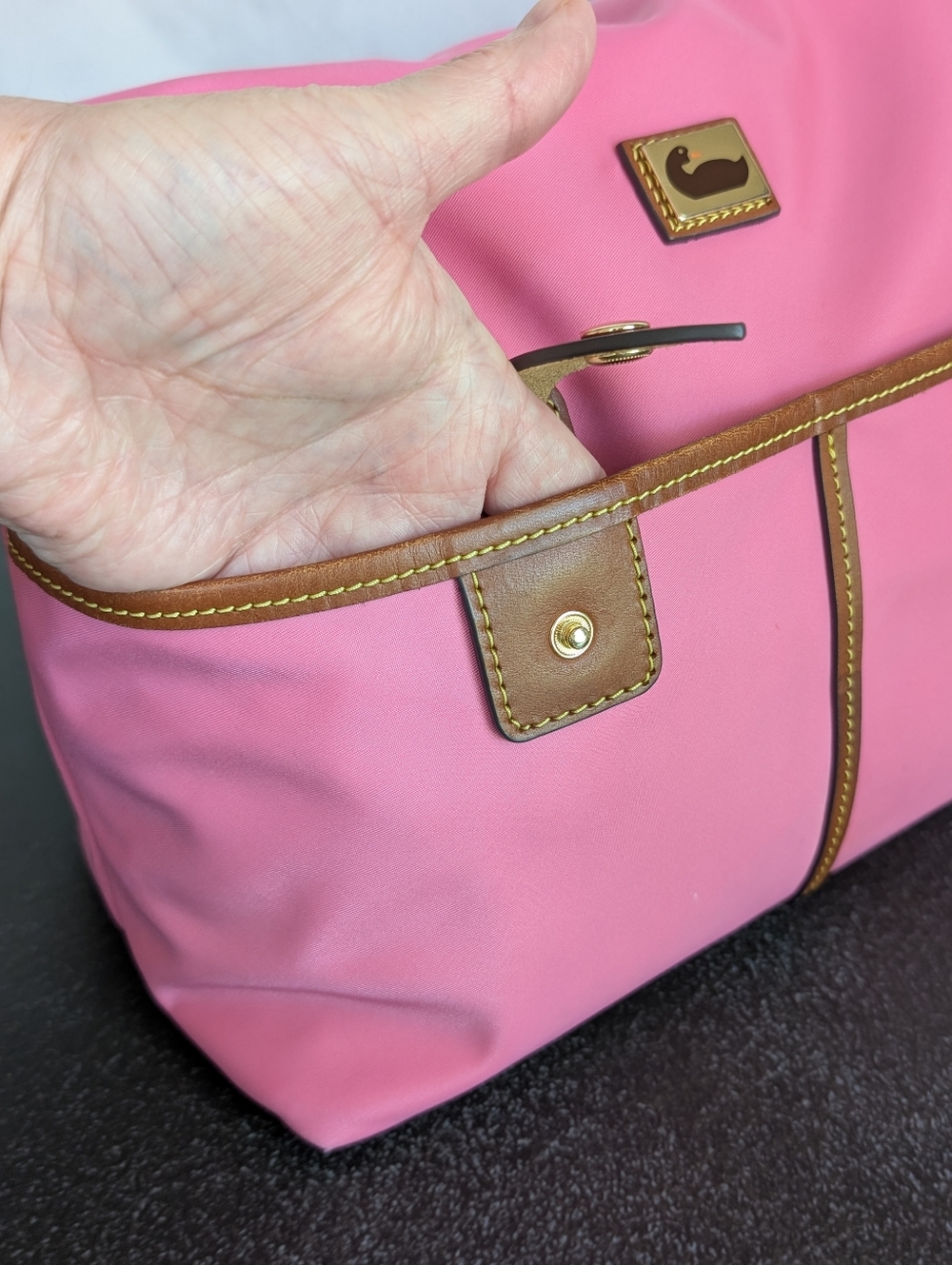 Dooney & Bourke Wayfarer Hobo Sac Nylon Shoulder Bag K10768834 - Picture 11 of 12